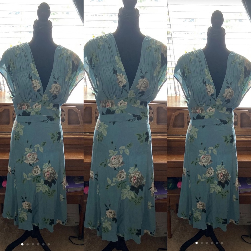 Trashy Diva French Blue Rose dress